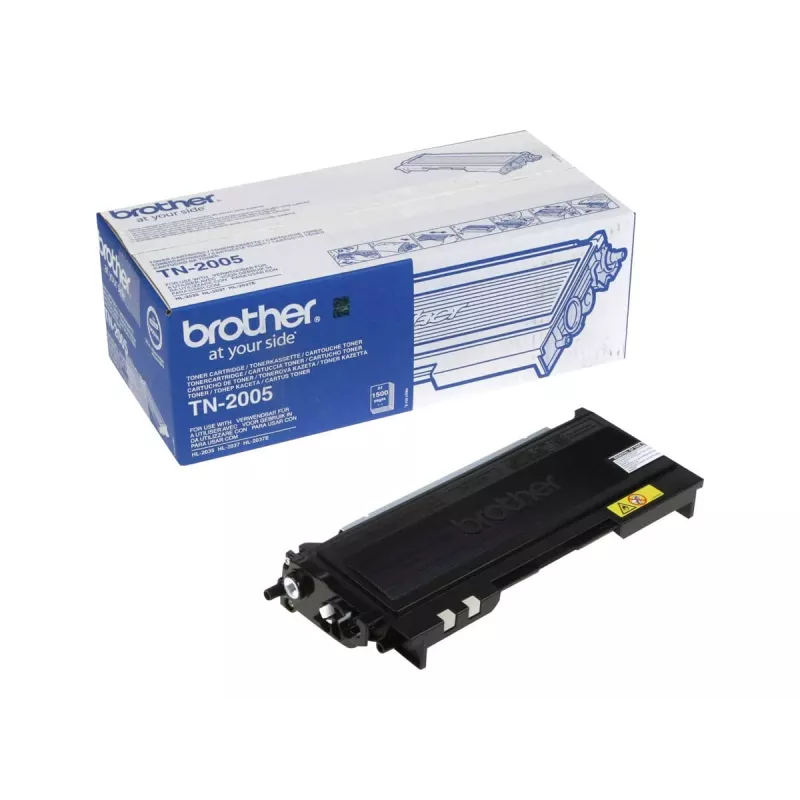 Brother TN-2005 cartucho de toner, preto, 1500 páginas