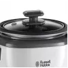 Russell Hobbs 27020-56 Mini panela de arroz, 0,4 L, preto/branco