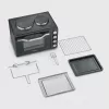 Severin TO 2073 XXL mini-forno 60 L 2200 W preto grelhador