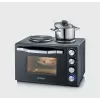 Severin TO 2073 XXL mini-forno 60 L 2200 W preto grelhador