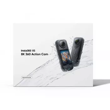 Insta360 X5 Bundle câmara de ação desportiva 72 MP 8K Ultra HD 360°