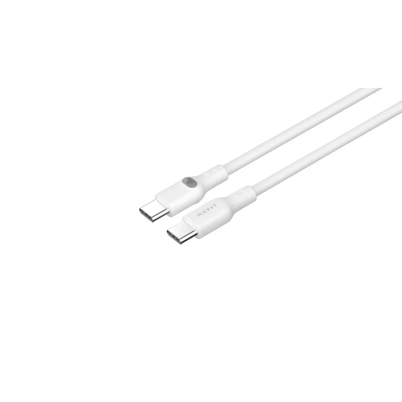 Cabo USB Type-C para USB Type-C Havit CB6280 1m branco