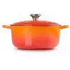 Le Creuset Signature assadeira 22 cm vermelho