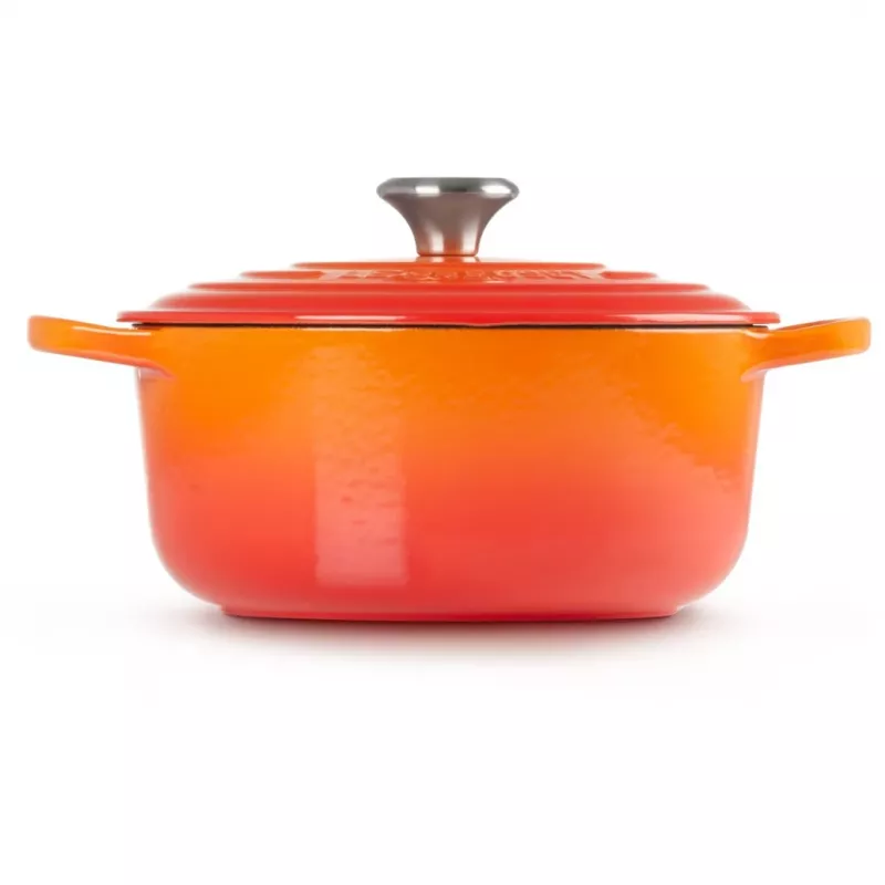 Le Creuset Signature assadeira 22 cm vermelho