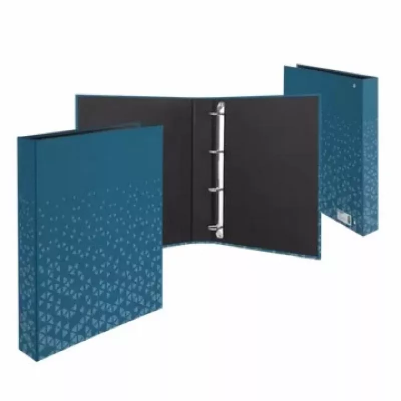 HERMA 20151 Álbum de fotografias azul DIN A4 mecanismo de 4 anéis