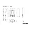 Pulverizador de jardim de costas Metabo RSG 18 LTX 15