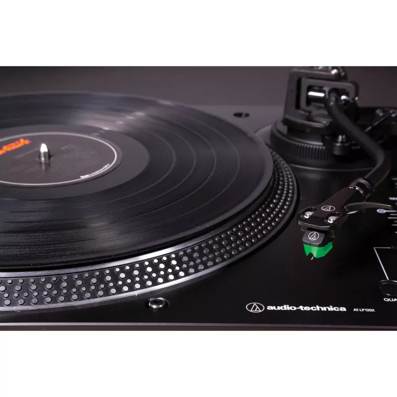 Gira-discos de acionamento direto Audio-Technica AT-LP120X