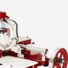 Cortador de alimentos Berkel Volano B3 vermelho/dourado