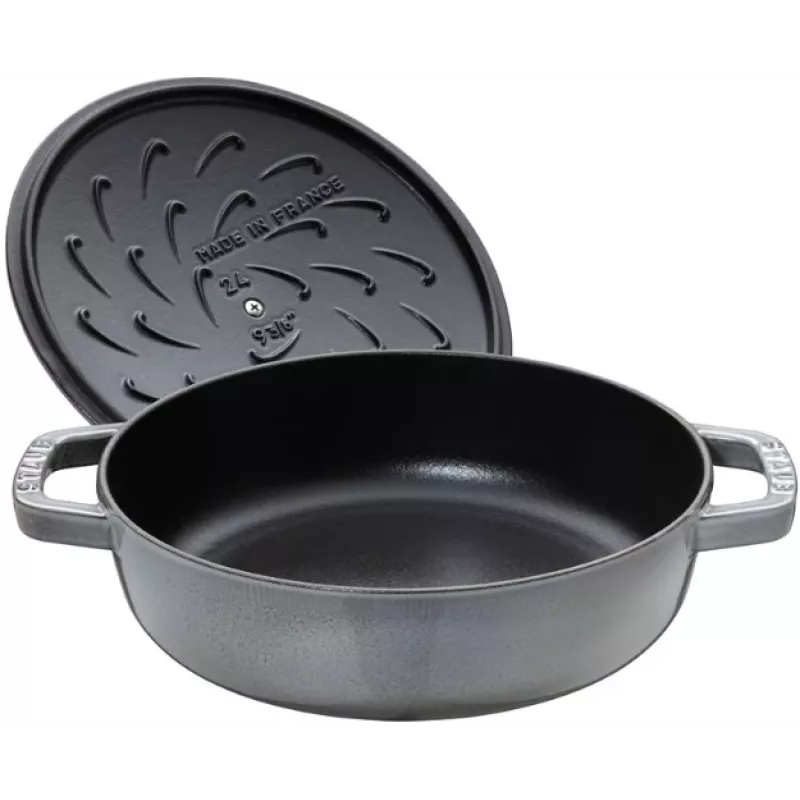 Frigideira funda com tampa STAUB 28 cm 40511-470-0