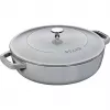Frigideira funda com tampa STAUB 28 cm 40511-470-0