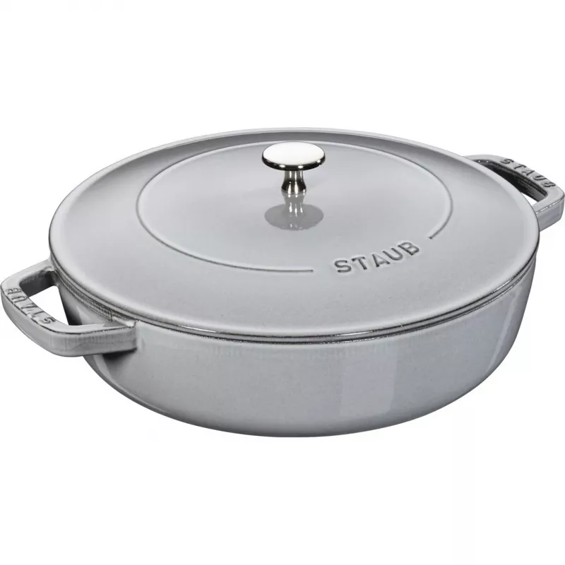 Frigideira funda com tampa STAUB 28 cm 40511-470-0