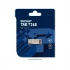 Pen drive PATRIOT PS256GT560DS5D 256 GB USB 3.2 (USB-A/USB-C) rotativa, prateada, 120 MB/s