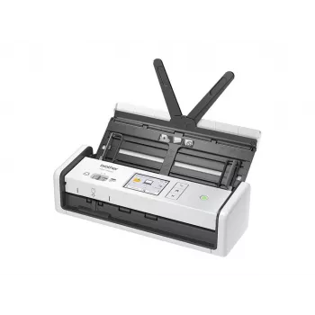 Digitalizador de documentos colorido portátil sem fios Brother ADS-1800W — ADF duplex compacto para pequenos escritórios/utilização móvel