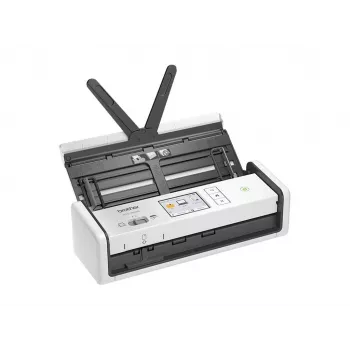 Digitalizador de documentos colorido portátil sem fios Brother ADS-1800W — ADF duplex compacto para pequenos escritórios/utilização móvel
