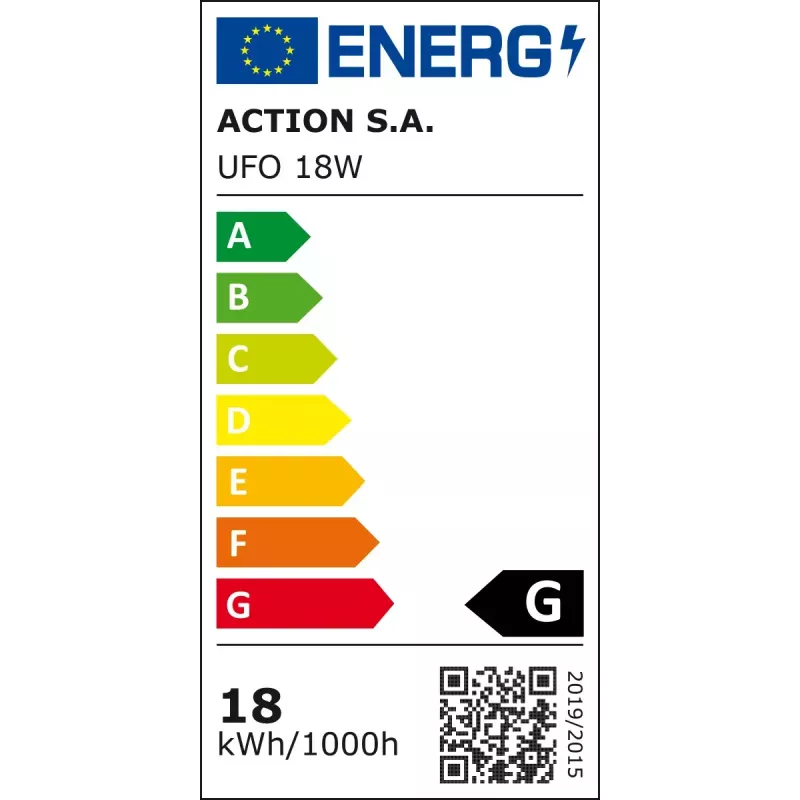 Activejet UFO plafonier LED moderno 18W