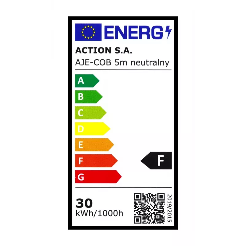 Fita LED Activejet AJE-COB 5m neutra fita universal para interior