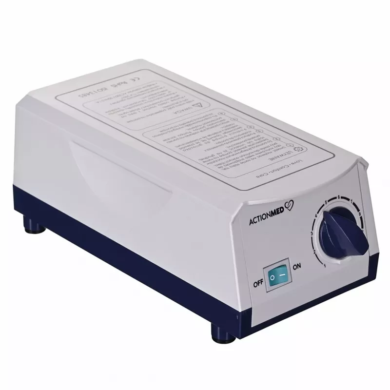 Colchão anti-escaras de pressão alternada ActionMed M100AM, colchão individual de PVC 192×82×7 cm, peso máximo do utilizador 135 kg