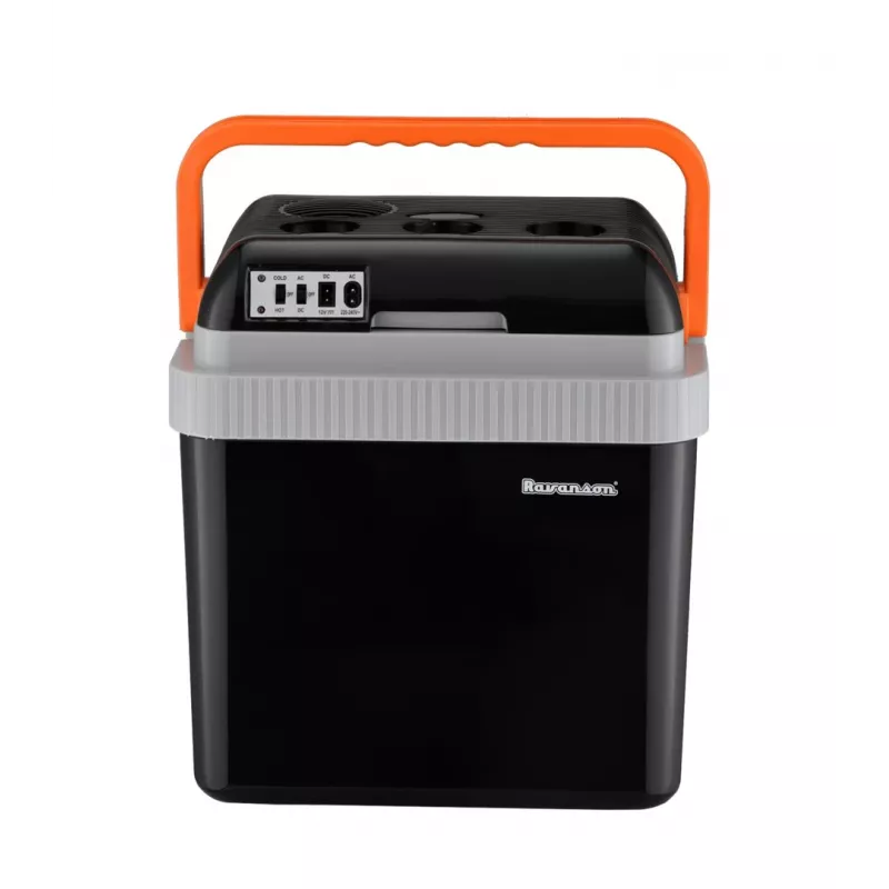 Arca frigorífica Ravanson CS-24S, elétrica 24 L, preta, 220–240 V, 57 dB