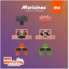 Marioinex Mini Waffle City camião do lixo, blocos de construção, 148 peças (903131)