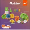 Marioinex Mini Waffle City camião do lixo, blocos de construção, 148 peças (903131)