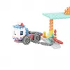Conjunto de blocos Marioinex Mini Waffle Blocks posto de combustível, 148 peças, multicolor, a partir dos 6 anos