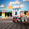 Conjunto de blocos Marioinex Mini Waffle Blocks posto de combustível, 148 peças, multicolor, a partir dos 6 anos