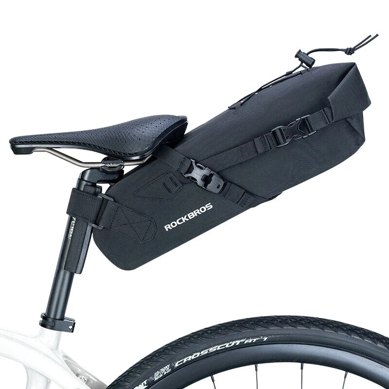 Bolsa de selim de bicicleta impermeável Rockbros 30130061001 3 L preta