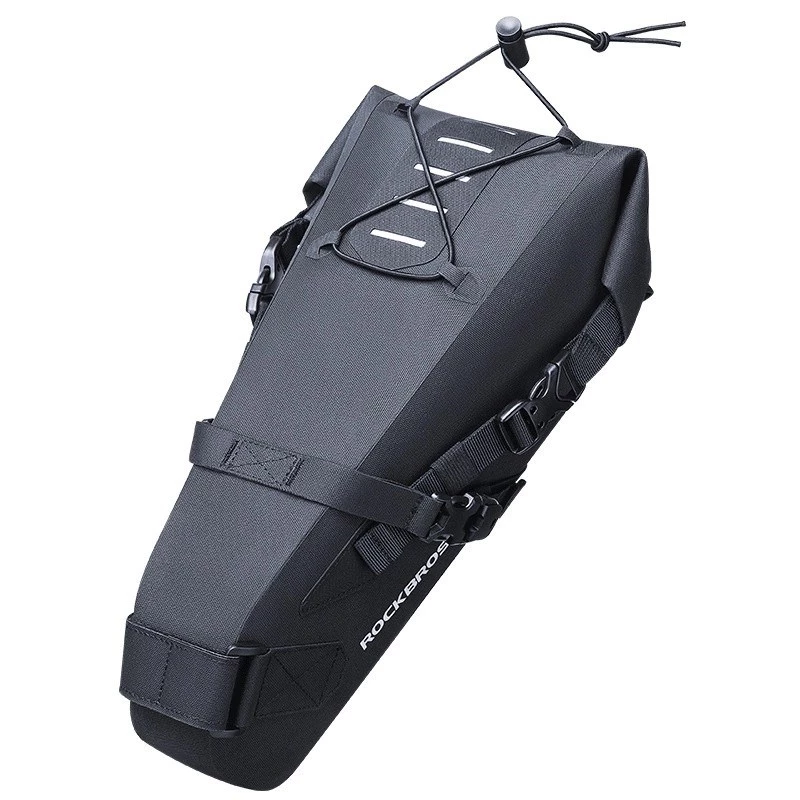 Bolsa de selim de bicicleta impermeável Rockbros 30130061001 3 L preta