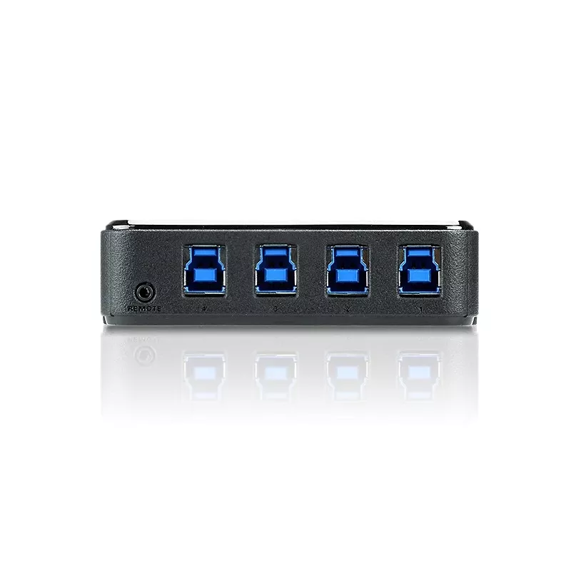 Comutador de partilha de periféricos ATEN US434 4x4 USB 3.2 Gen1