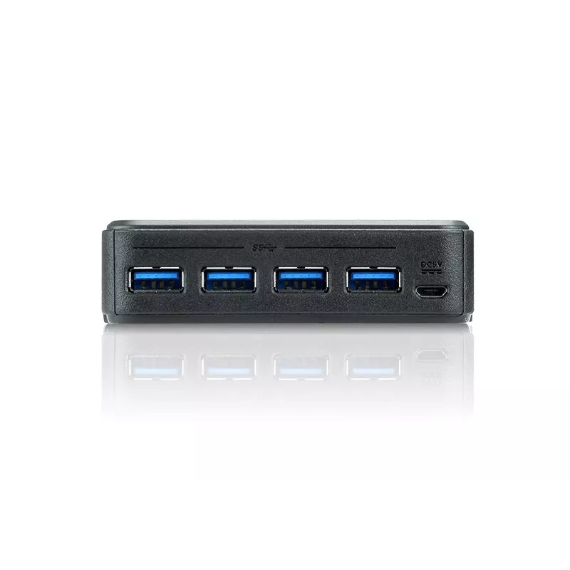 Comutador de partilha de periféricos ATEN US434 4x4 USB 3.2 Gen1