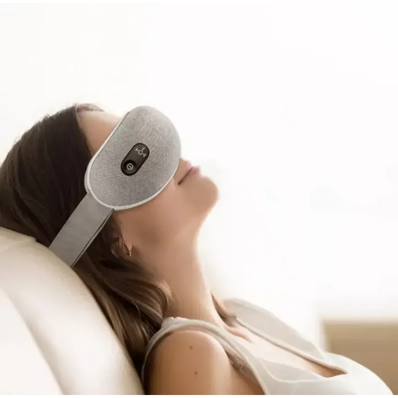 Massajador de olhos Havit EM1601 cinzento massagem por compressão a pilhas