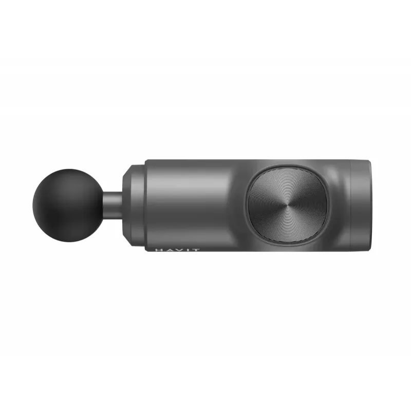Massajador de mão tipo pistola Havit MG1503 com massagem por percussão e vibração