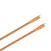Cabo de carregamento Havit CB6254 USB Type-C para USB Type-C 1 m laranja
