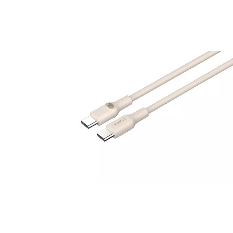 Cabo USB Type-C Havit CB6284 2 m bege
