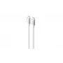 Cabo Havit CB6290 USB Type-C para USB Type-C 1 m 10 Gbit/s cinzento branco