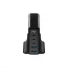 HAVIT Carregador de viagem UCLE004 EU 140W Cinco portas GaN Preto