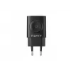 Havit UC132 EU Carregador GaN 22W de duas portas com carregamento sem fios preto