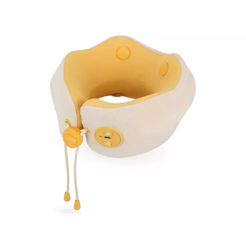 Massageador de pescoço Havit NM1702 amarelo massagem de amassamento a pilhas