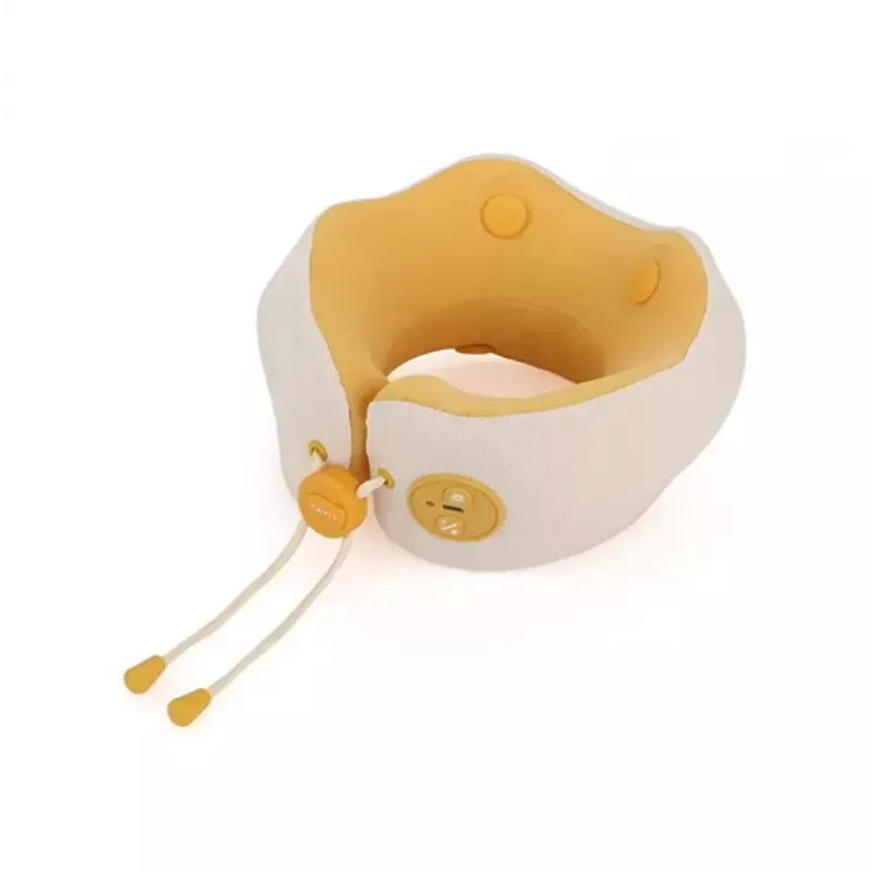 Massageador de pescoço Havit NM1702 amarelo massagem de amassamento a pilhas