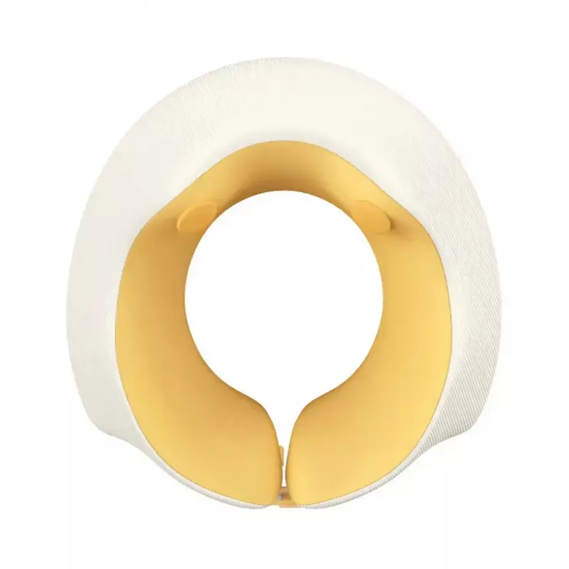 Massageador de pescoço Havit NM1702 amarelo massagem de amassamento a pilhas