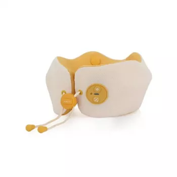 Massageador de pescoço Havit NM1702 amarelo massagem de amassamento a pilhas