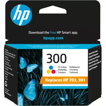 Cartucho de tinta HP 300 cor Vivera 4ml Deskjet D2560 F4280 All-in-One (ML)