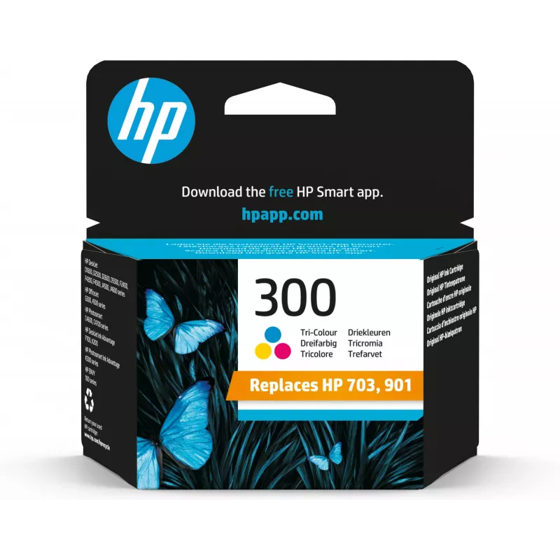 Cartucho de tinta HP 300 cor Vivera 4ml Deskjet D2560 F4280 All-in-One (ML)