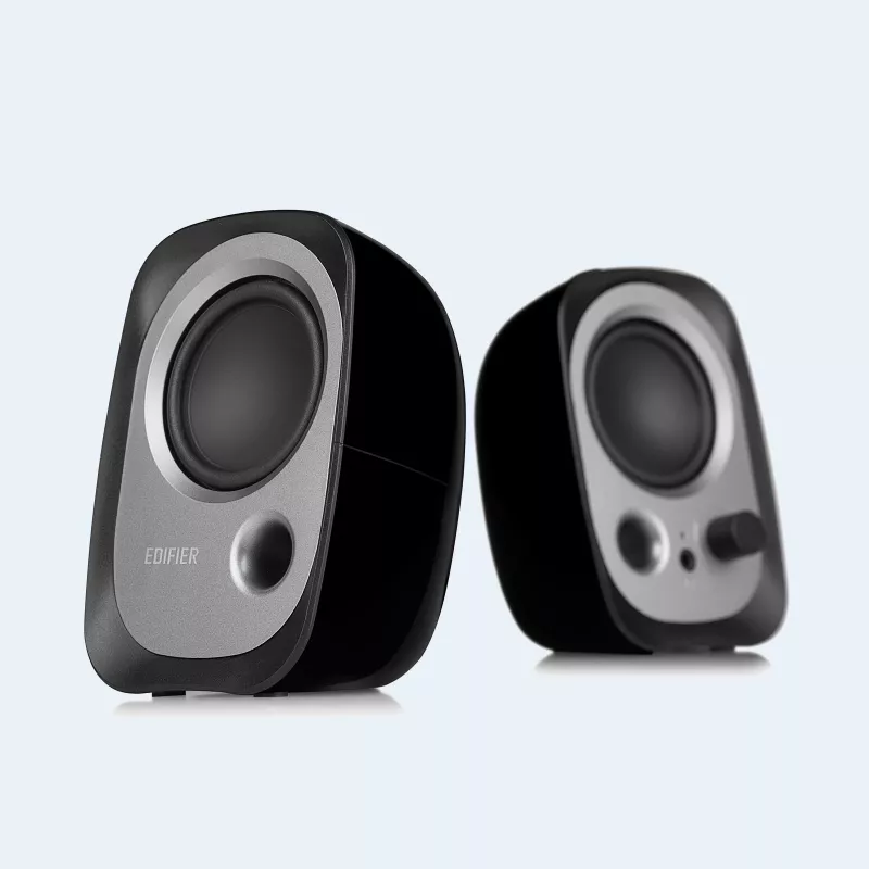 Edifier R12U - Coluna - para PC - 4 Watt (total) - preto (R12U preto)