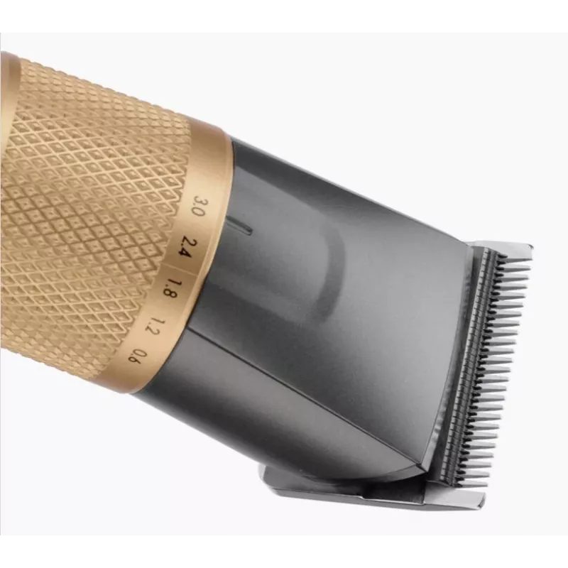 Aparador de cabelo BaByliss E987E Gold Granite – bateria Li-Ion recarregável, 8 níveis de comprimento, 0,6 mm – 28 mm, à prova de água