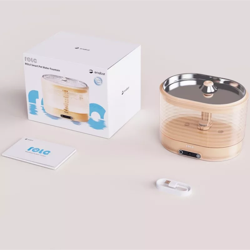 EnaBot Rola bebedouro – bebedouro para gatos com filtro