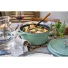 Panela de ferro fundido redonda Staub 5,2 L, menta – La Cocotte 26 cm