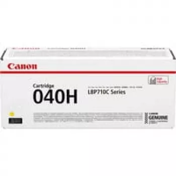 Toner Canon 040 H 10000 páginas amarelo