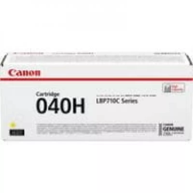 Toner Canon 040 H 10000 páginas amarelo