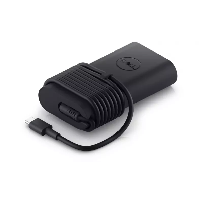 Fonte de alimentação Dell TH5RJ 100W para portáteis, entrada 100–240V, cabo de 1 m, 0,33 kg, preto